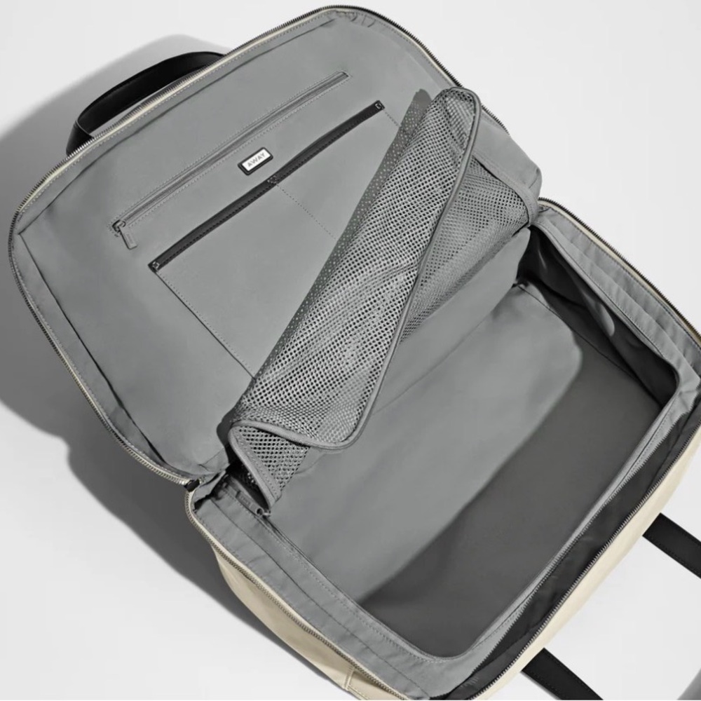 Away Cream and Black Travel Bag - Picture 6 of 6